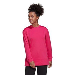 ADIDAS TRAINING Women's Aeroready GG Crewneck Sweatshirt‎ SIZE XS Pink NWT